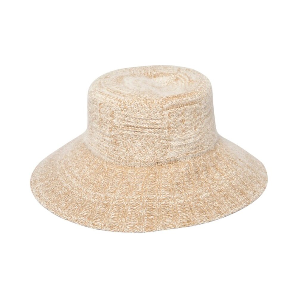 NWT San Diego Hat Co. Fuzzy Angora-blend Bucket Hat Cape Horn Camel